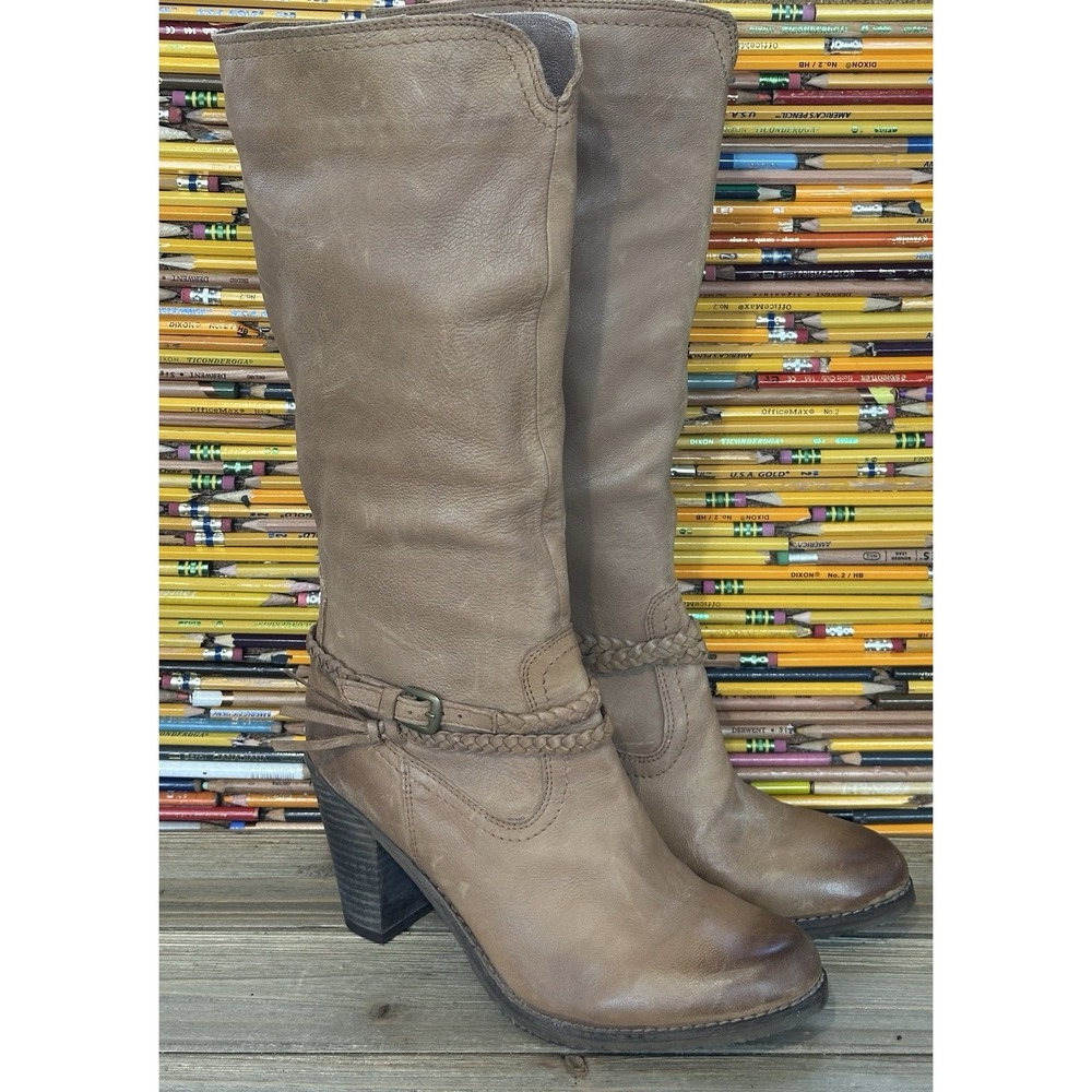 MATISSE Brave Harness Tall Boots Heeled Women's 8.5 M
